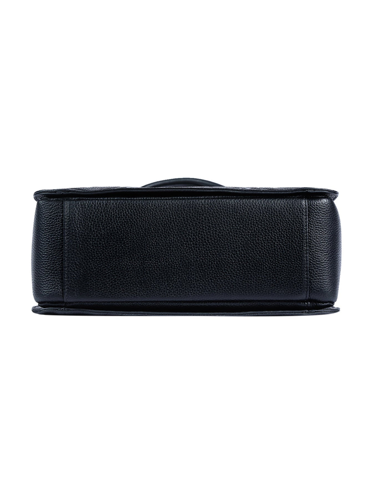 RAFAELLA LEATHER SHOULDER BAG- E1-0827-BLACK