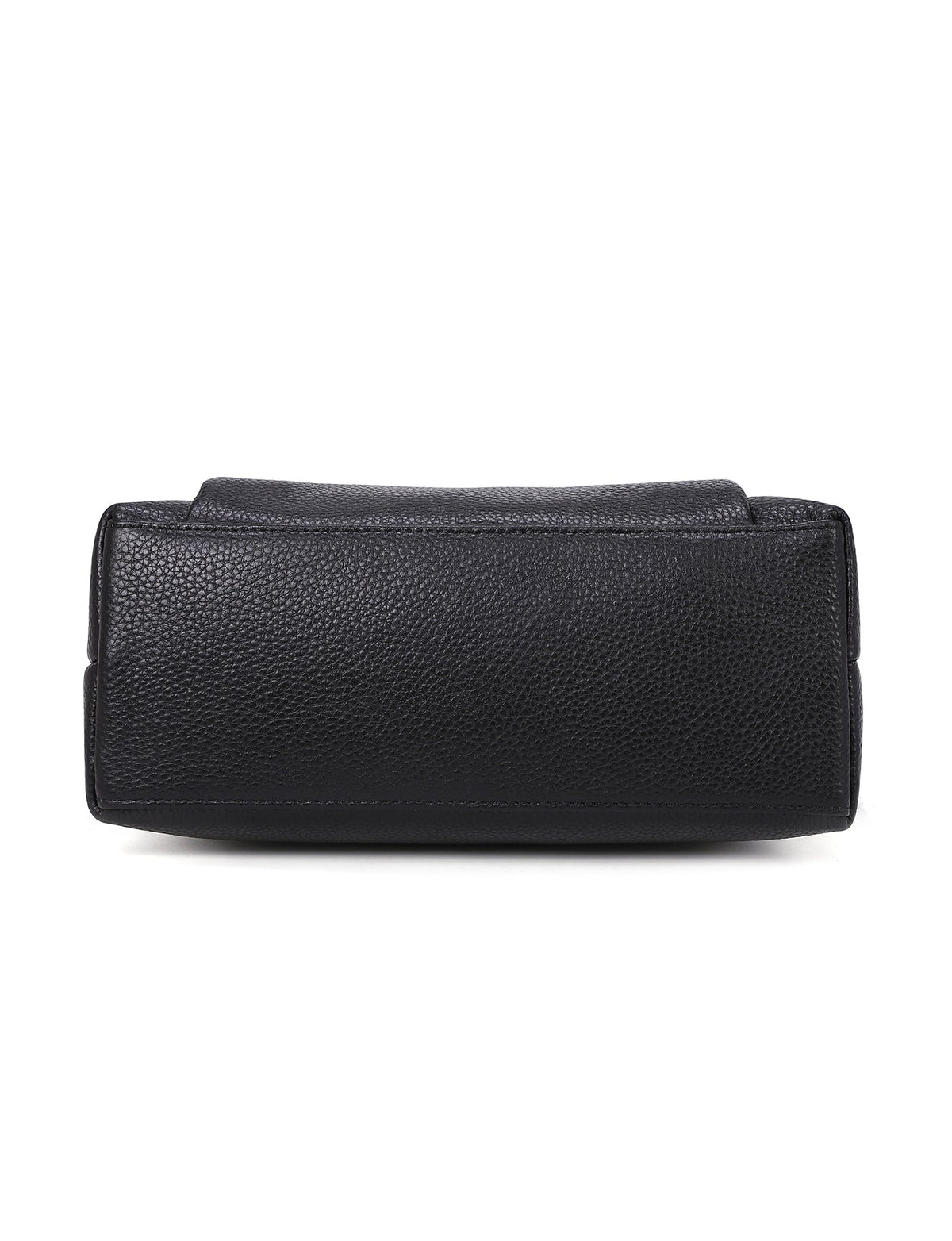 MARCIA LEATHER XBODY BAG- BLACK- E1-0830-BLK- SALE