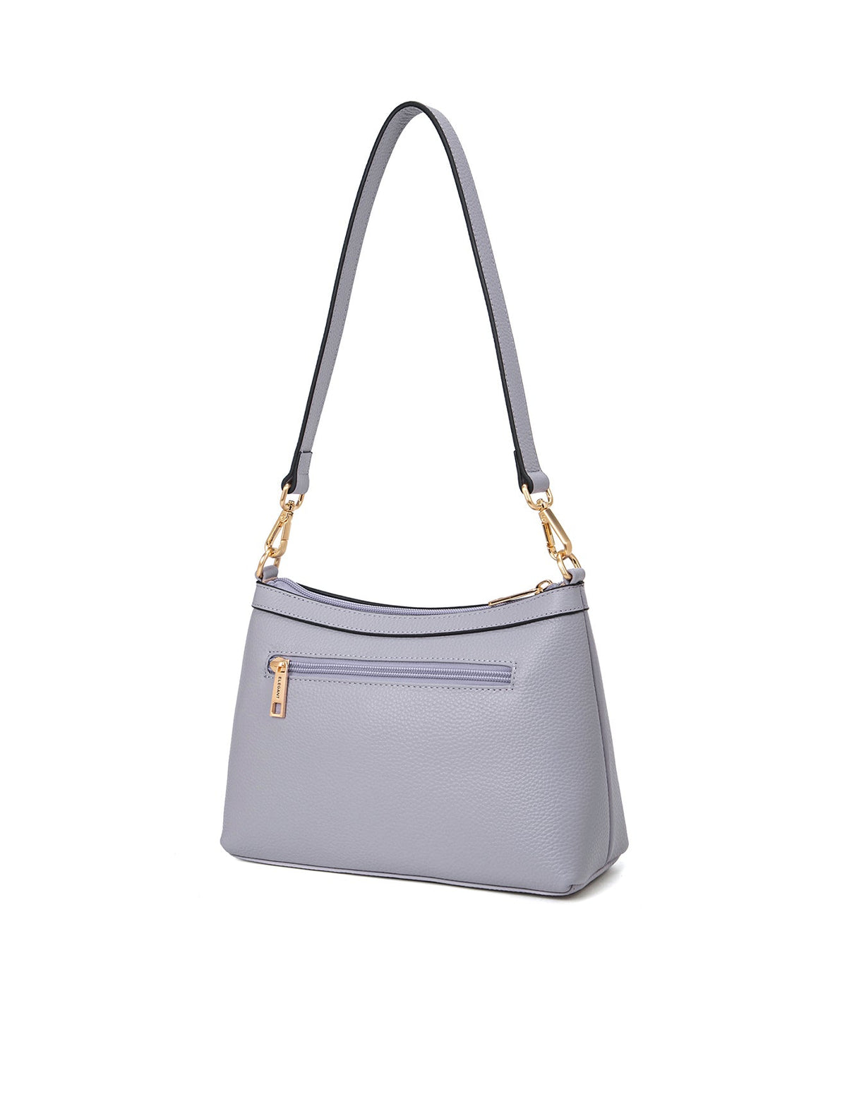 MARCIA LEATHER XBODY BAG- BLACK- E1-0830-CORNFLOWER-SALE