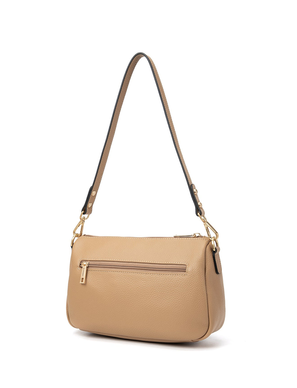 GABBY MULTI CMPT LEATHER XBODY BAG- E1-0856-CAM
