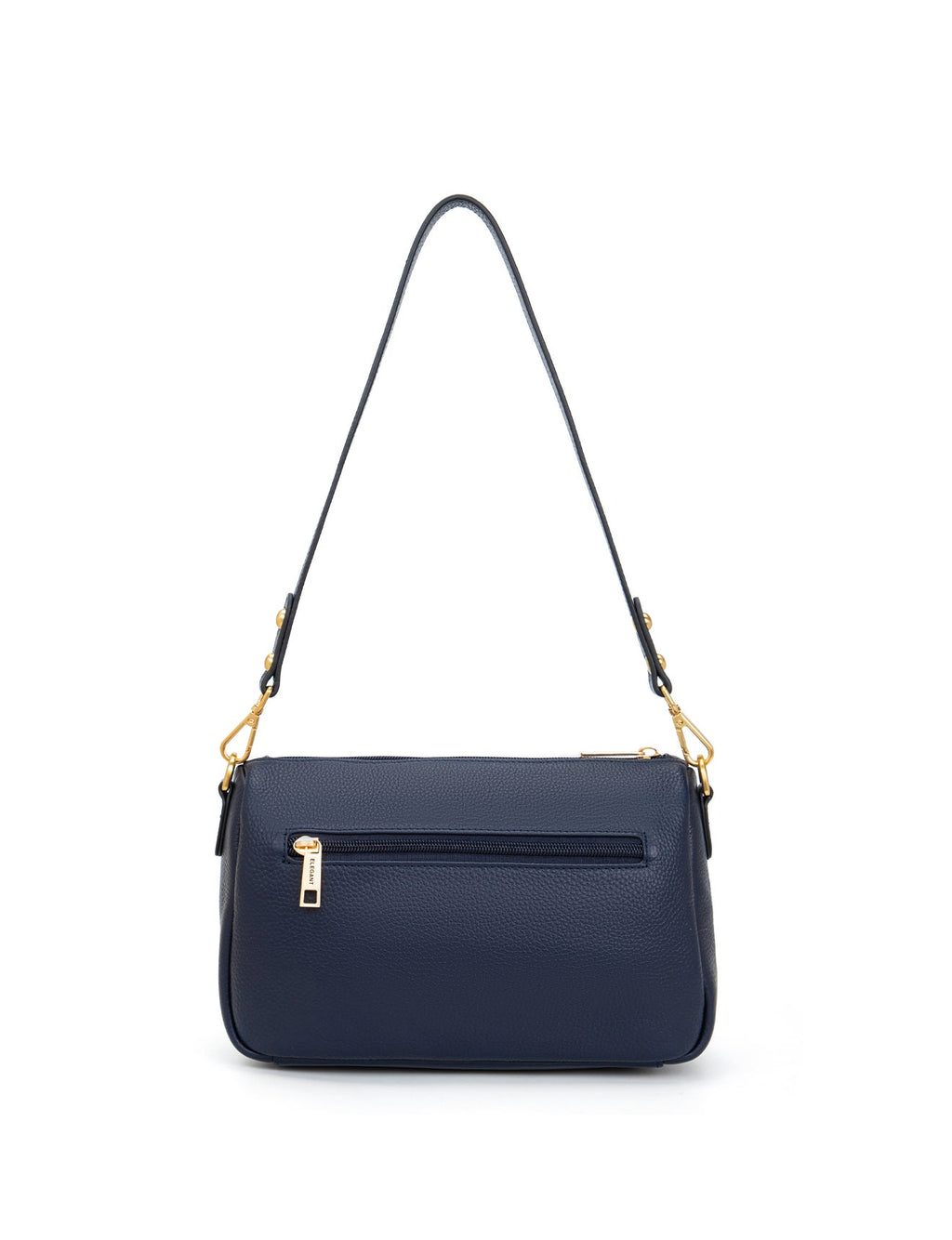 GABBY MULTI CMPT LEATHER XBODY BAG- E1-0856-NVY