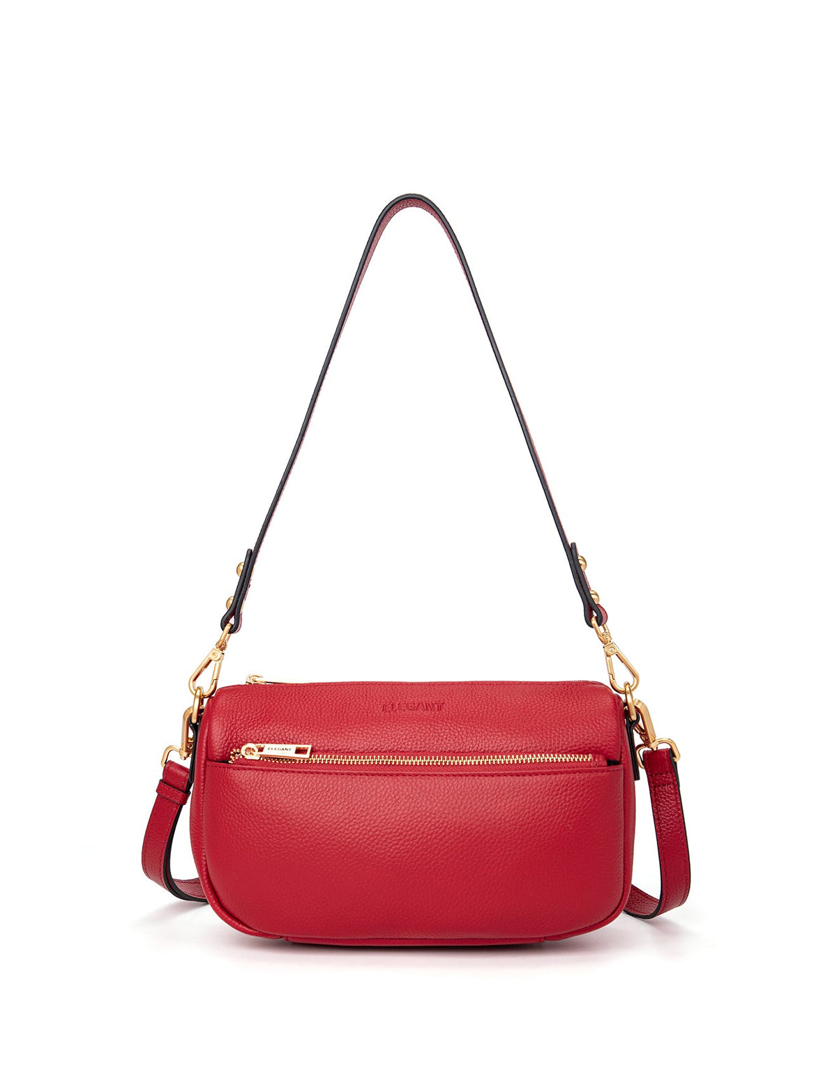 CARRIE LEATHER XBODY BAG- E1-0860-FIRE
