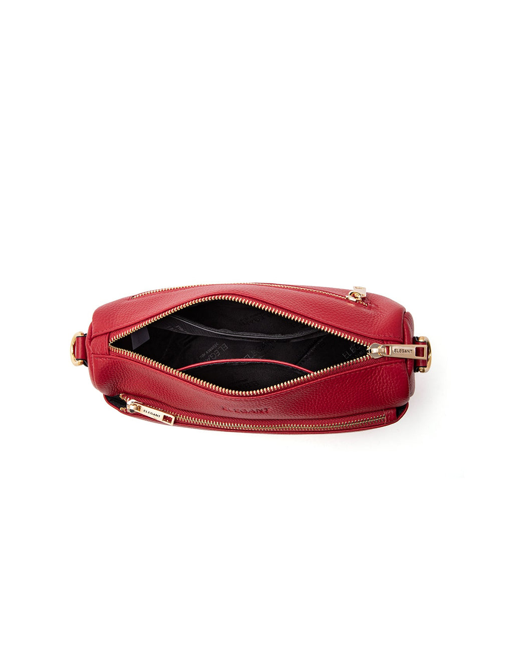 CARRIE LEATHER XBODY BAG- E1-0860-FIRE
