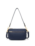 CARRIE LEATHER XBODY BAG- E1-0860-NVY