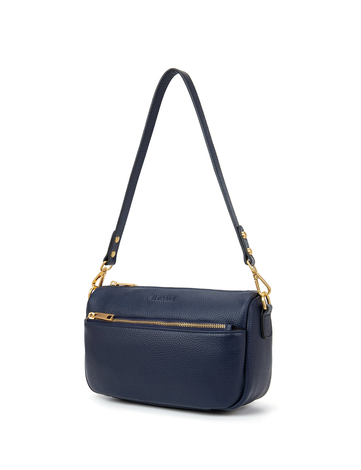CARRIE LEATHER XBODY BAG- E1-0860-NVY