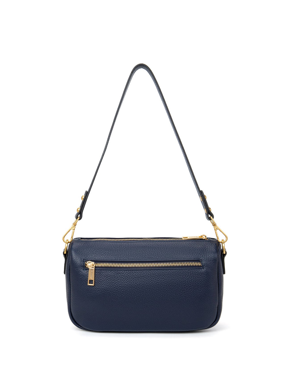 CARRIE LEATHER XBODY BAG- E1-0860-NVY