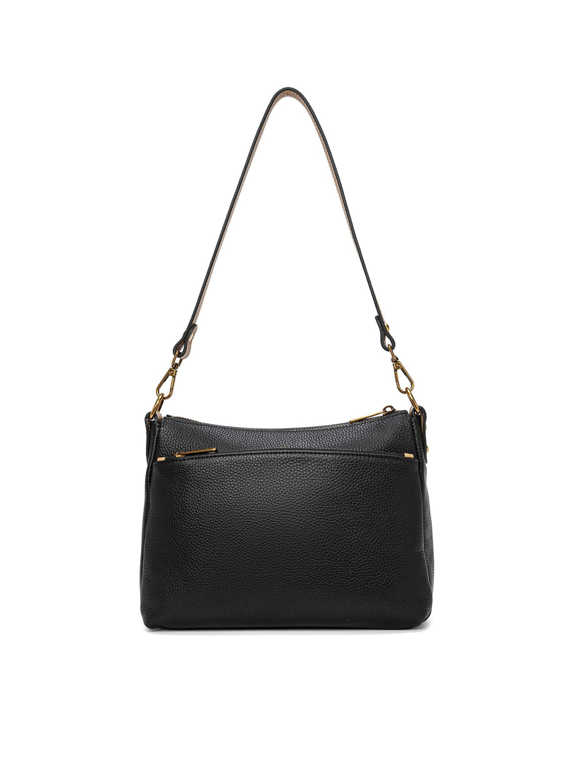 LAUREN BAG - BLACK W/ CAMEL