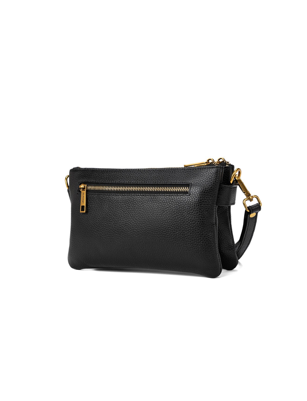 ABIGAIL SATCHEL CLUTCH - BLACK