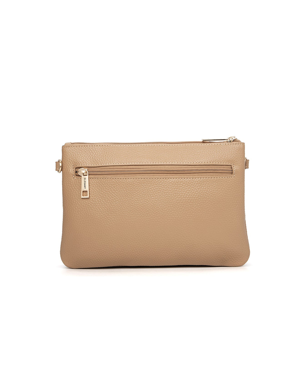 HOPE MULTI COMPARTMENT LEATHER XBODY BAG- E1-1010-CAM- NEW IN