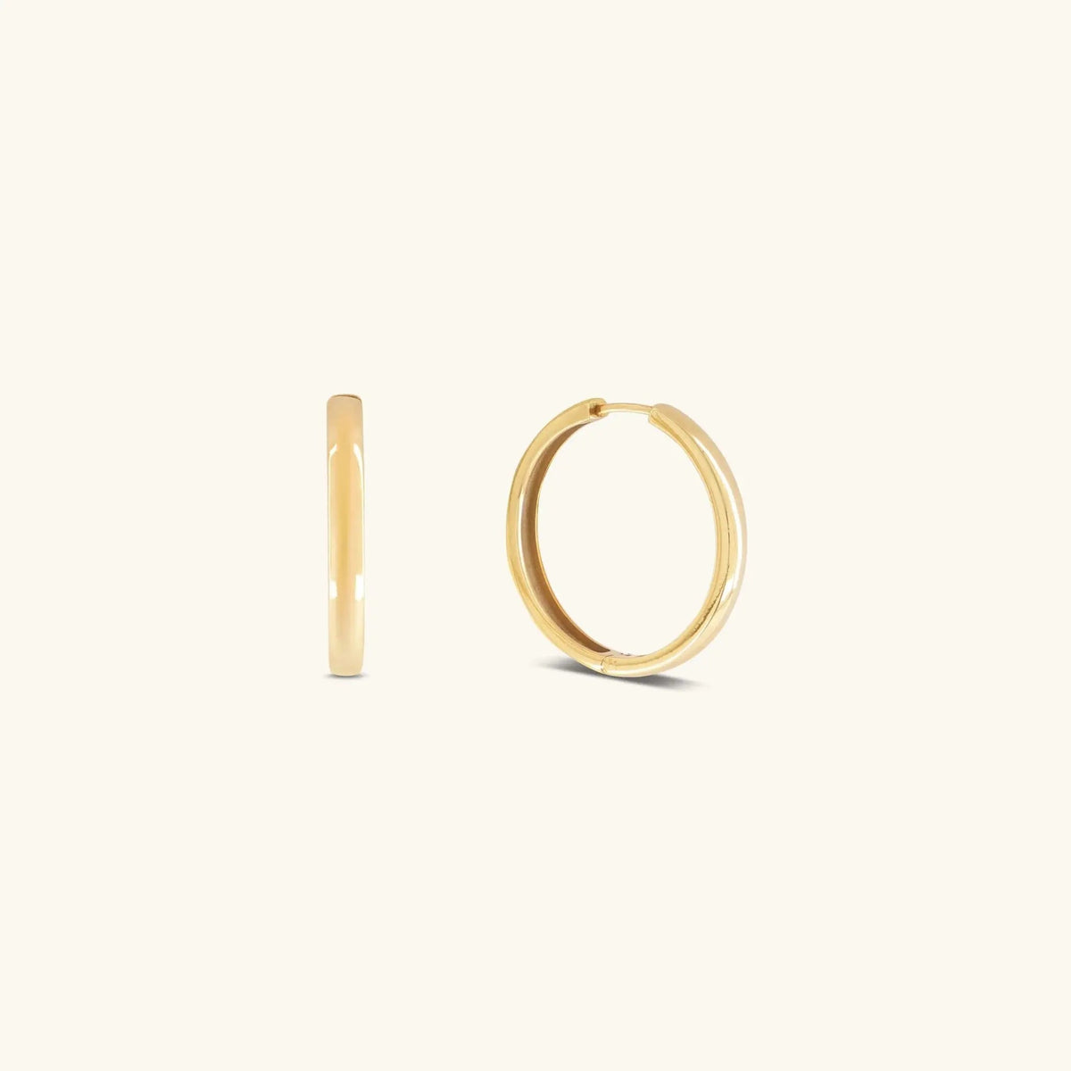 Gertrude Hoops | 9ct Solid Gold