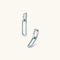 Paperclip Earrings | Sterling Silver