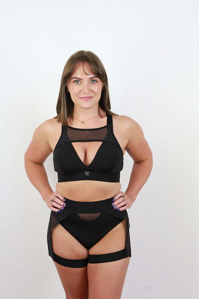 Electra Garter Short Black