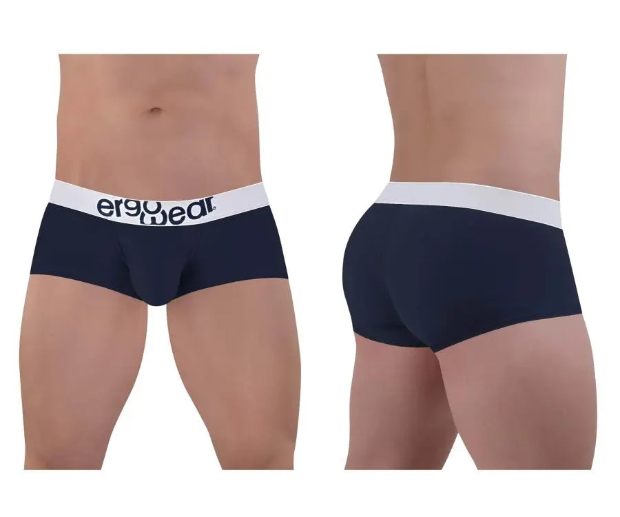 ErgoWear メンズアンダーウェア EW1472 MAX COTTON トランクス ネイビーブルー
