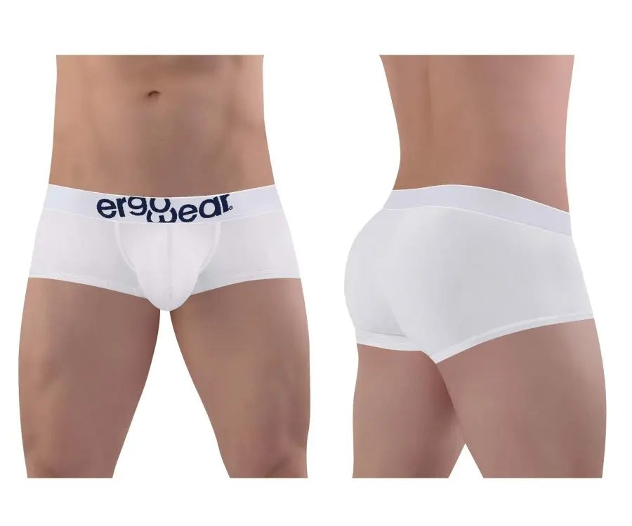 ErgoWear メンズ下着 EW1476 MAX COTTON トランクス 色：ホワイト