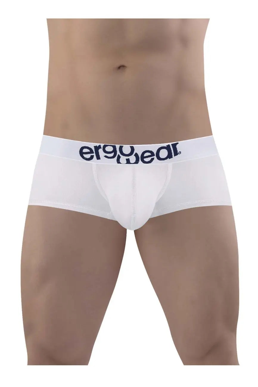 ErgoWear メンズ下着 EW1476 MAX COTTON トランクス 色：ホワイト