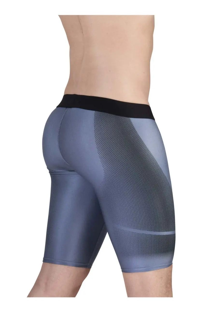 ErgoWear メンズ アクティブ＆スイムウェア EW1609 MAX SE アスレチックショーツ グレー-ブラック