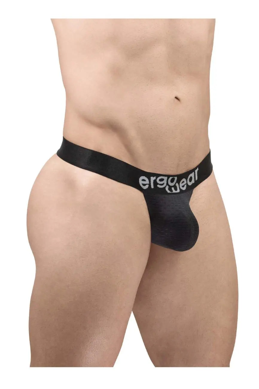 ErgoWear Men's Underwear EW1687 MAX FLOW G-String Color Black