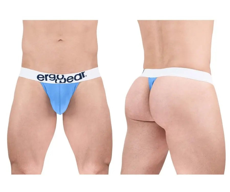 ErgoWear EW1711 MAX COTTON 남성용 티팬티 라이트 블루