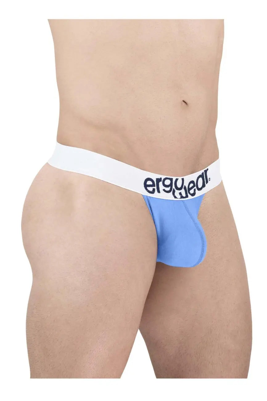 ErgoWear EW1711 MAX COTTON 남성용 티팬티 라이트 블루