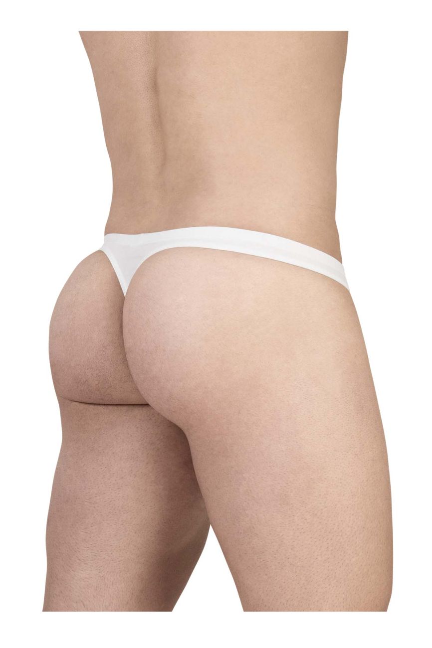 ErgoWear メンズアンダーウェア EW1734 FEEL GR8 コットンTバック カラー ホワイト
