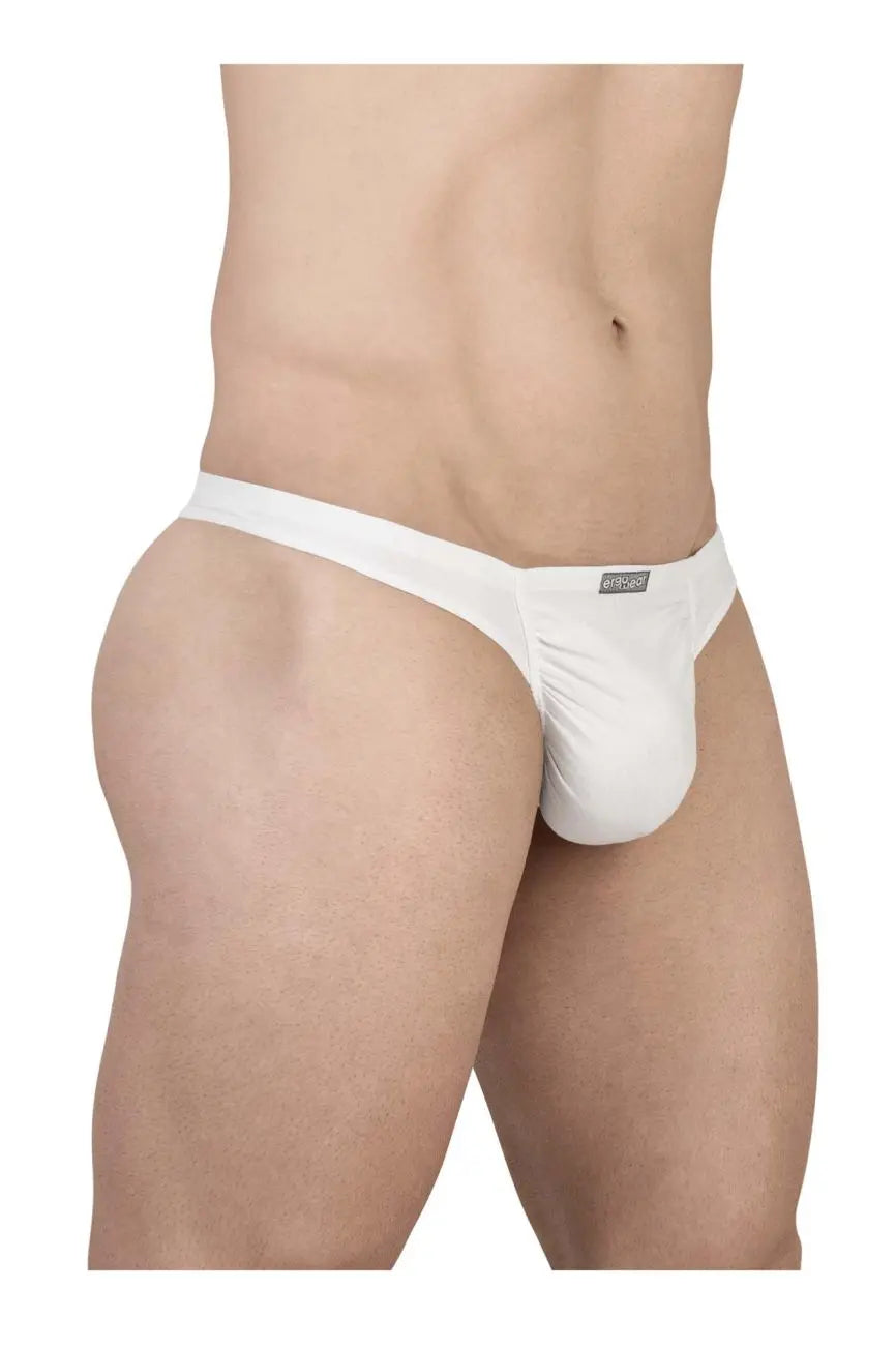 ErgoWear メンズアンダーウェア EW1734 FEEL GR8 コットンTバック カラー ホワイト