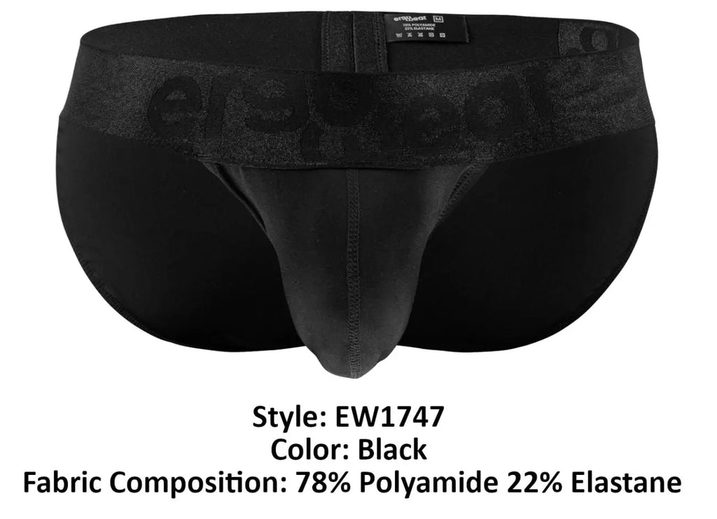 ErgoWear メンズアンダーウェア EW1747 MAX BOLD ビキニ カラー ブラック