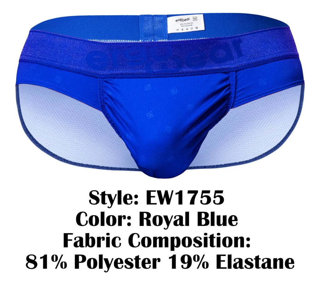 ErgoWear 남성용 언더웨어 EW1755 FEEL SE 브리프 로얄 블루