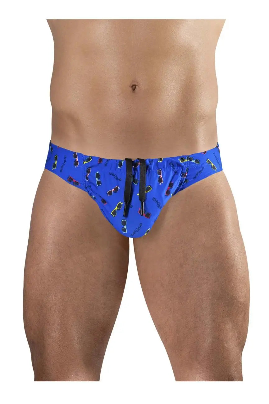 ErgoWear メンズ アクティブ＆スイムウェア EW1764 FEEL SW スイムブリーフ ブルー・サングラス