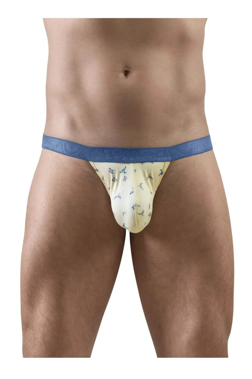 ErgoWear 남성용 속옷 EW1768 SLK SE G-스트링 바닐라-버드