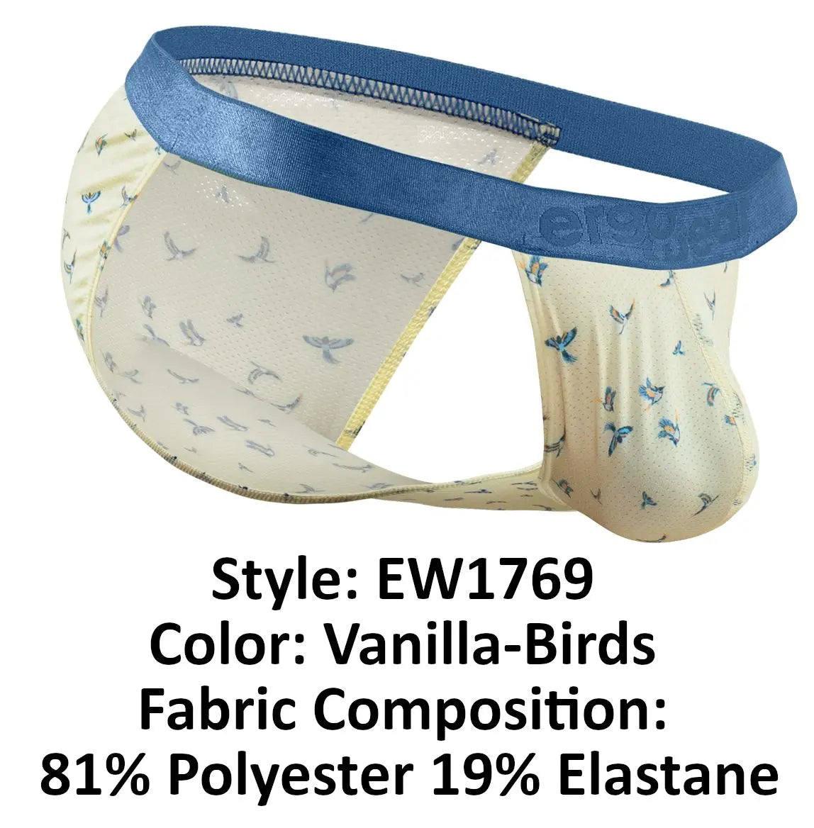 ErgoWear メンズアンダーウェア EW1769 SLK SE ビキニ バニラバード