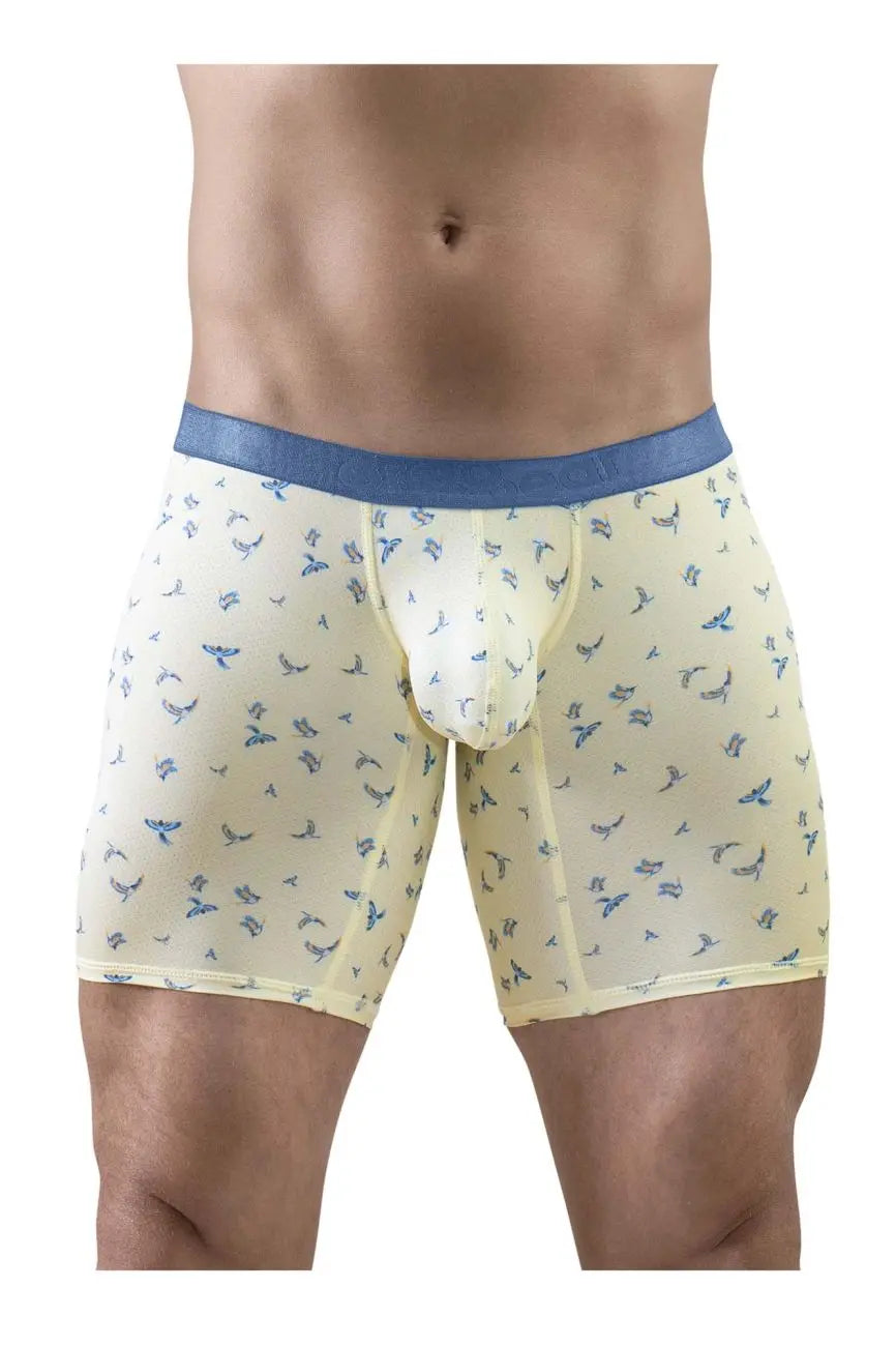 ErgoWear 남성용 속옷 EW1771 SLK SE 복서 브리프 색상 바닐라-버즈