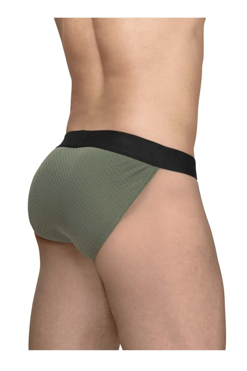 ErgoWear 남성 속옷 EW1786 MAX FLOW 비키니 색상 다크 그린