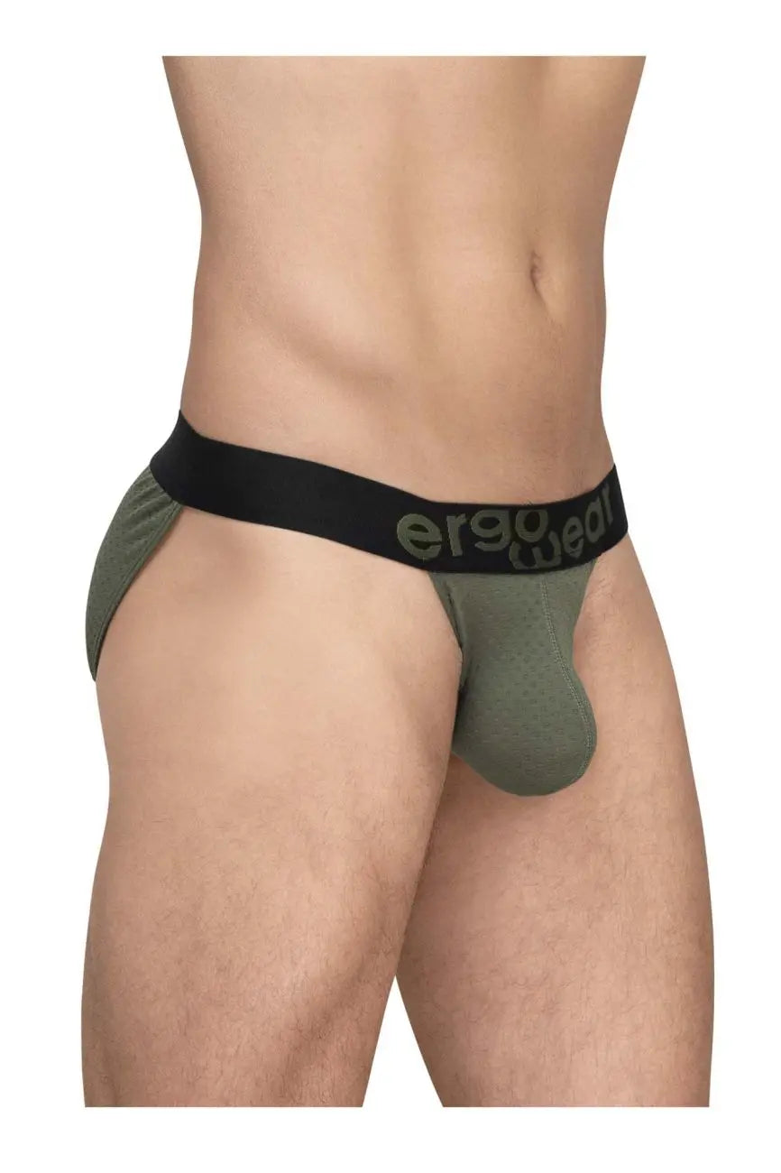 ErgoWear 남성 속옷 EW1786 MAX FLOW 비키니 색상 다크 그린