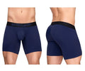 ErgoWear 남성용 속옷 EW1792 MAX FLOW 복서 브리프 다크 블루