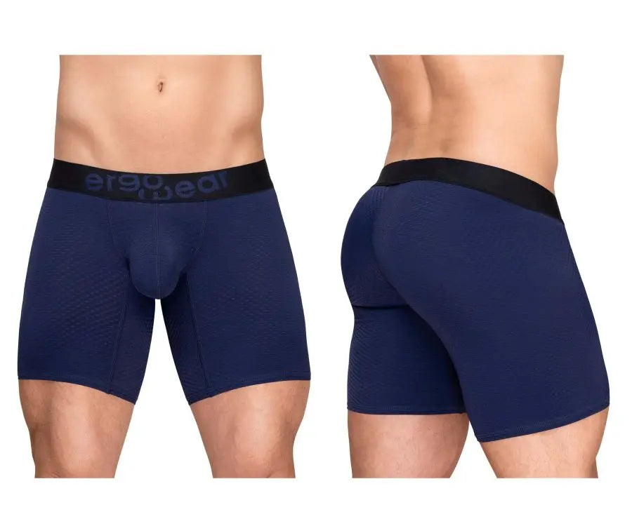 ErgoWear 남성용 속옷 EW1792 MAX FLOW 복서 브리프 다크 블루