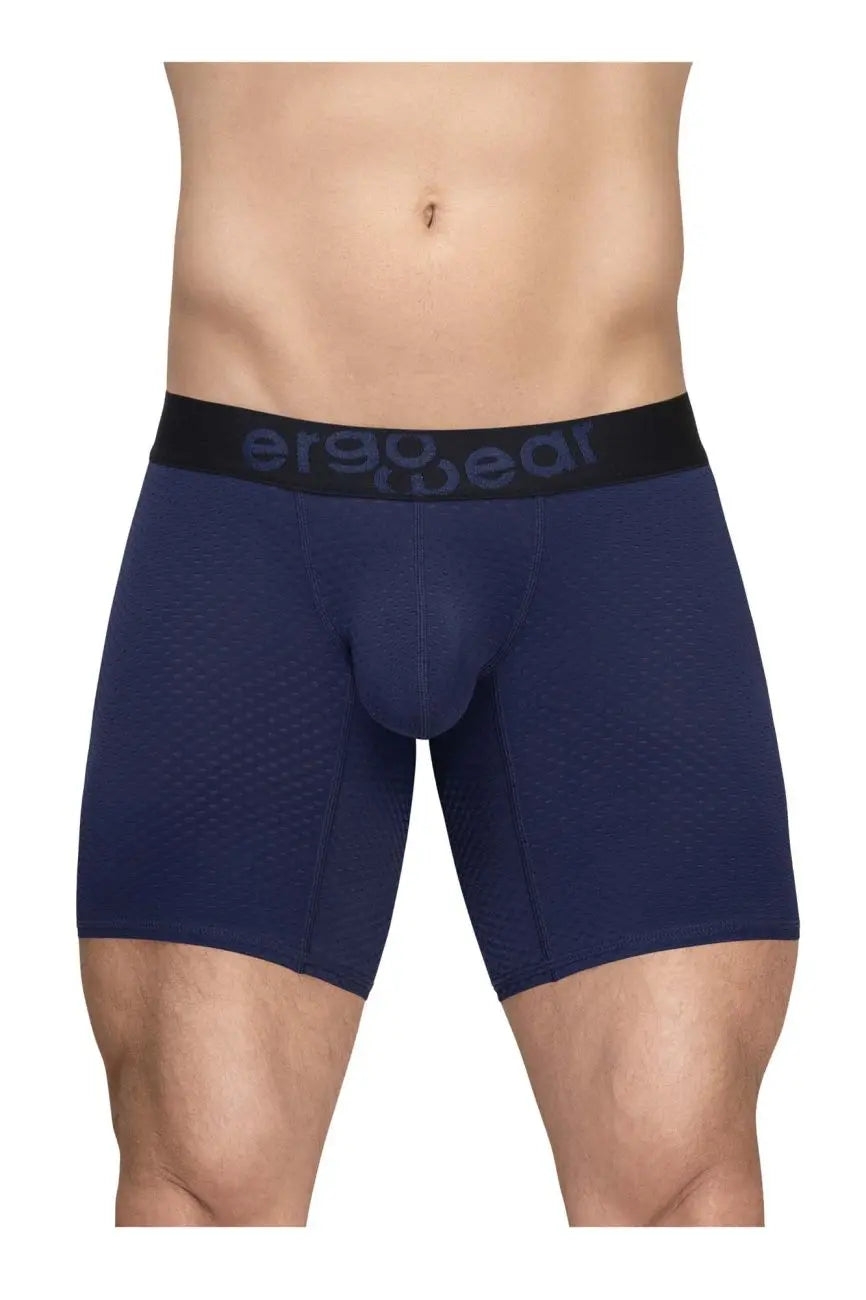 ErgoWear 남성용 속옷 EW1792 MAX FLOW 복서 브리프 다크 블루