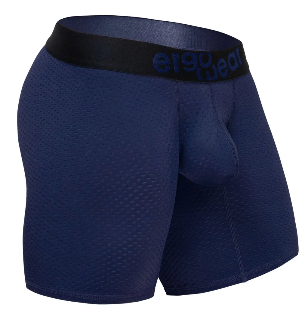 ErgoWear 남성용 속옷 EW1792 MAX FLOW 복서 브리프 다크 블루