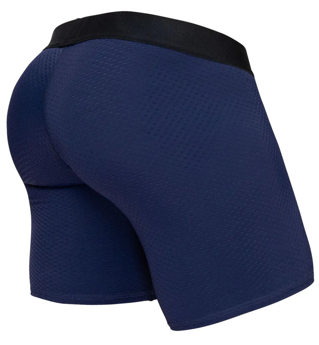 ErgoWear 남성용 속옷 EW1792 MAX FLOW 복서 브리프 다크 블루
