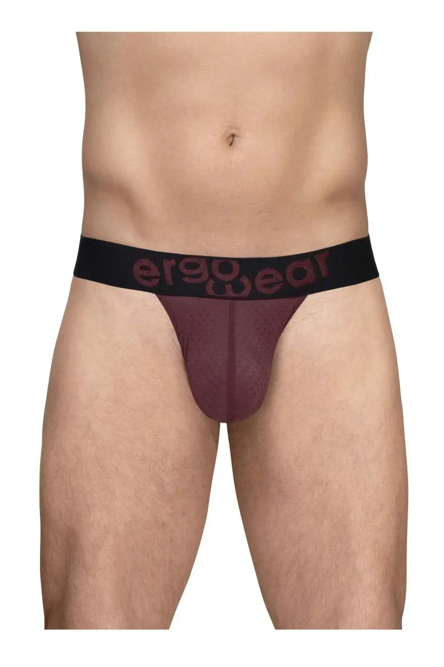 ErgoWear メンズアンダーウェア EW1794 MAX FLOW ビキニ バーガンディ