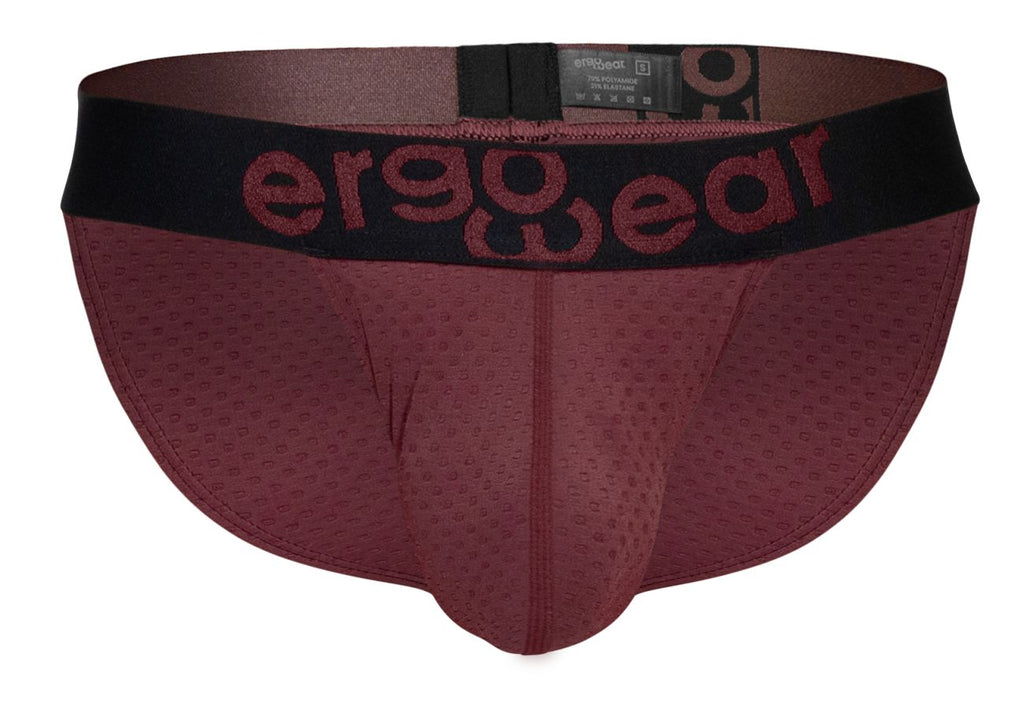 ErgoWear メンズアンダーウェア EW1794 MAX FLOW ビキニ バーガンディ