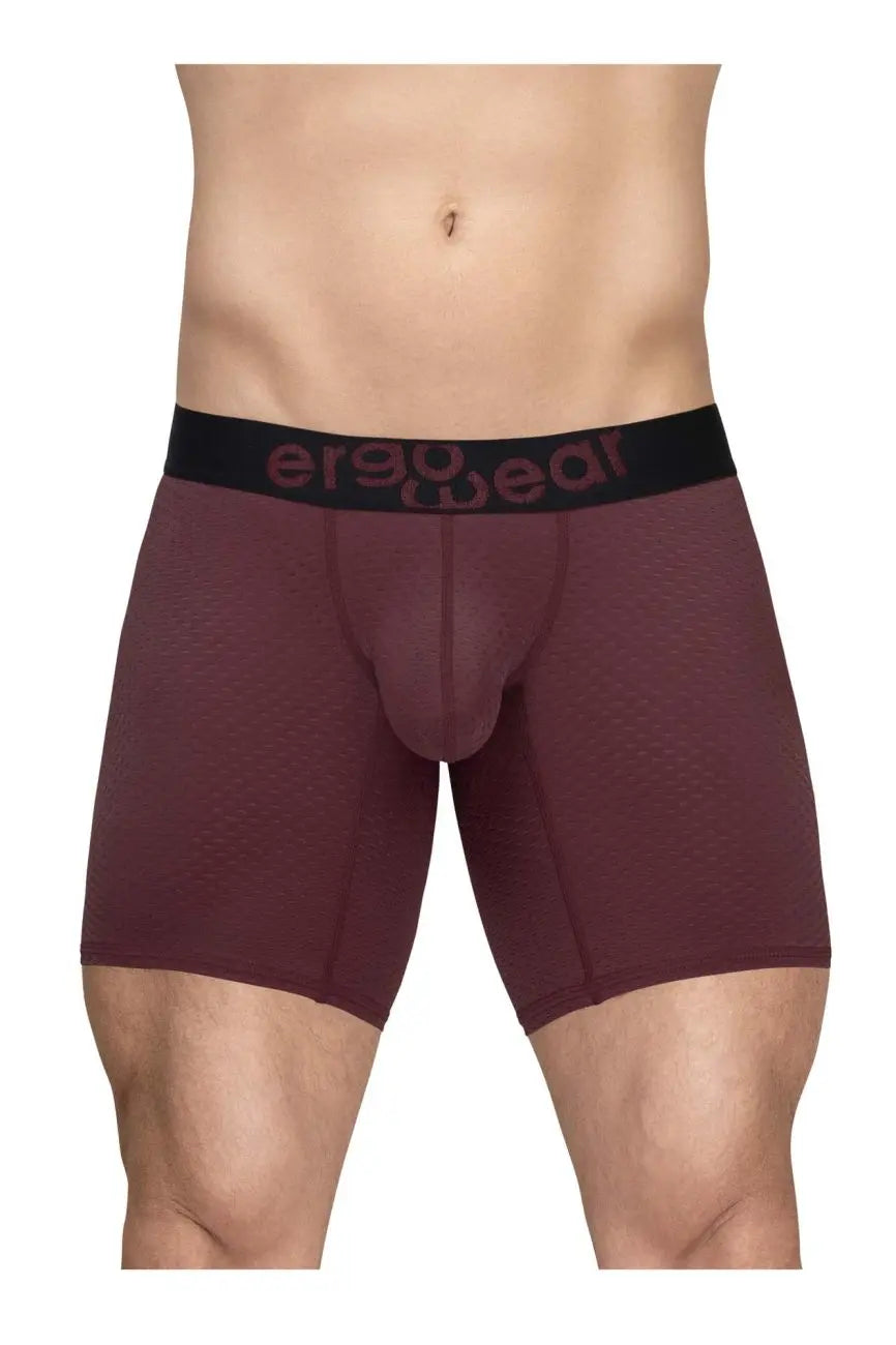 ErgoWear メンズアンダーウェア EW1796 MAX FLOW ボクサーブリーフ カラー：バーガンディ