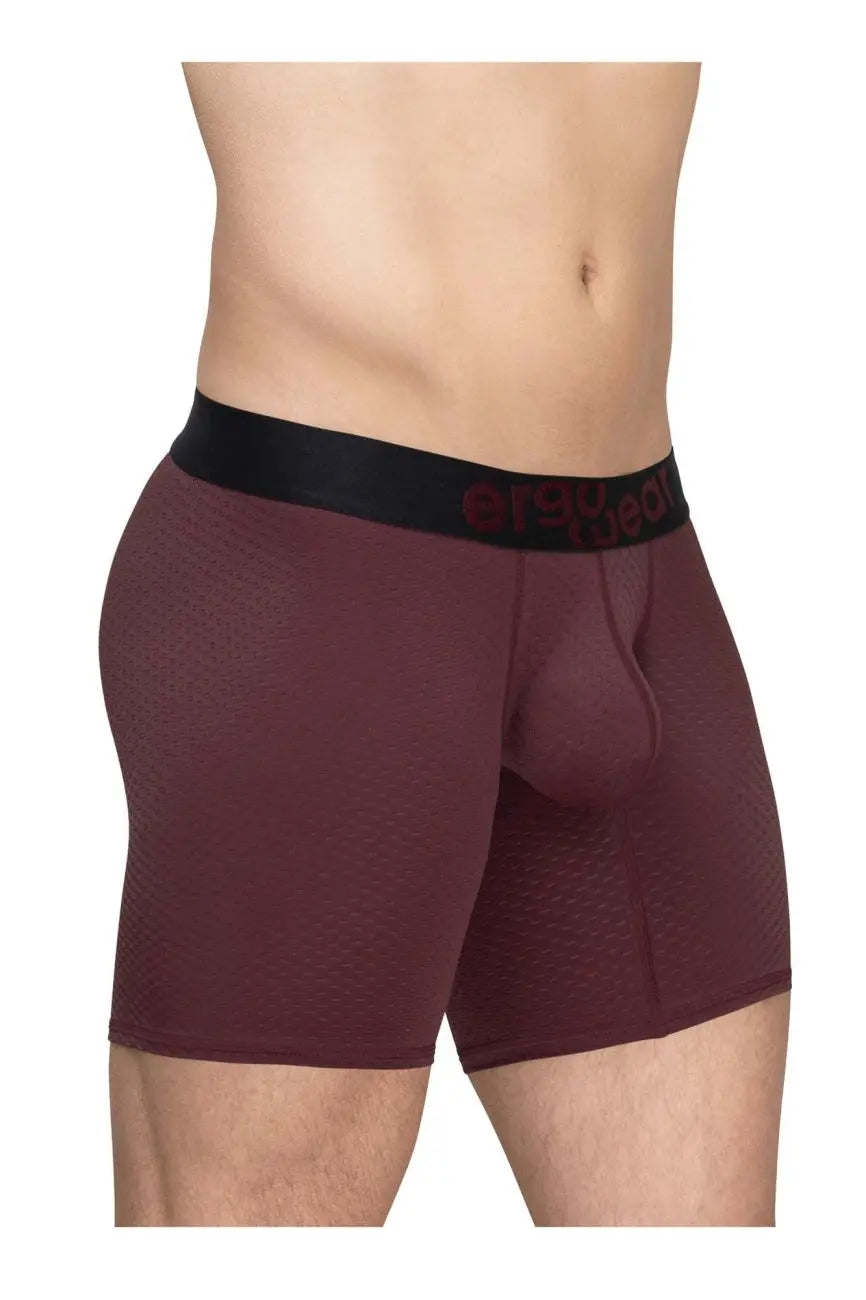 ErgoWear メンズアンダーウェア EW1796 MAX FLOW ボクサーブリーフ カラー：バーガンディ