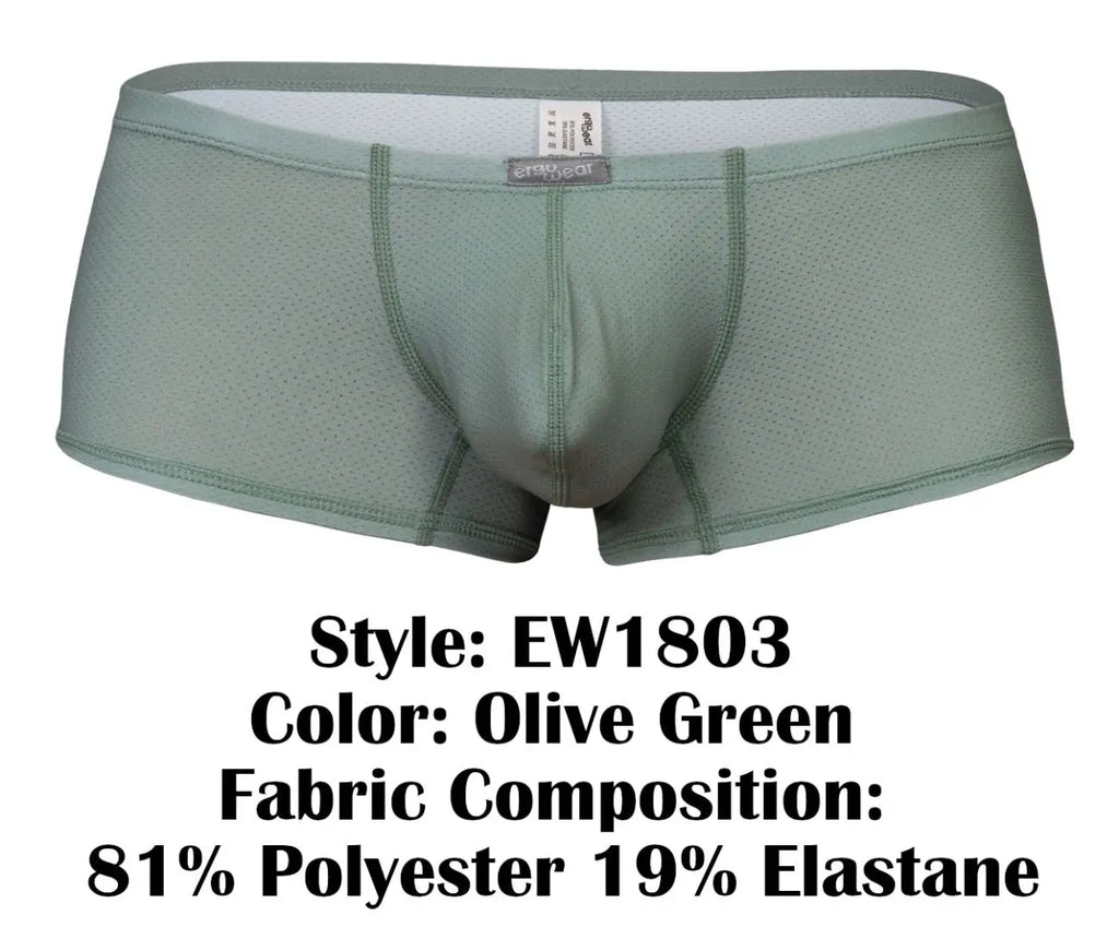 ErgoWear メンズアンダーウェア EW1803 X4D SE トランクス オリーブグリーン