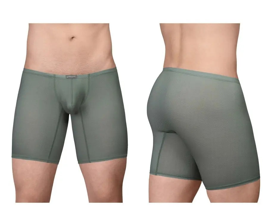 ErgoWear 남성용 속옷 EW1804 X4D SE 복서 브리프 색상 올리브 그린