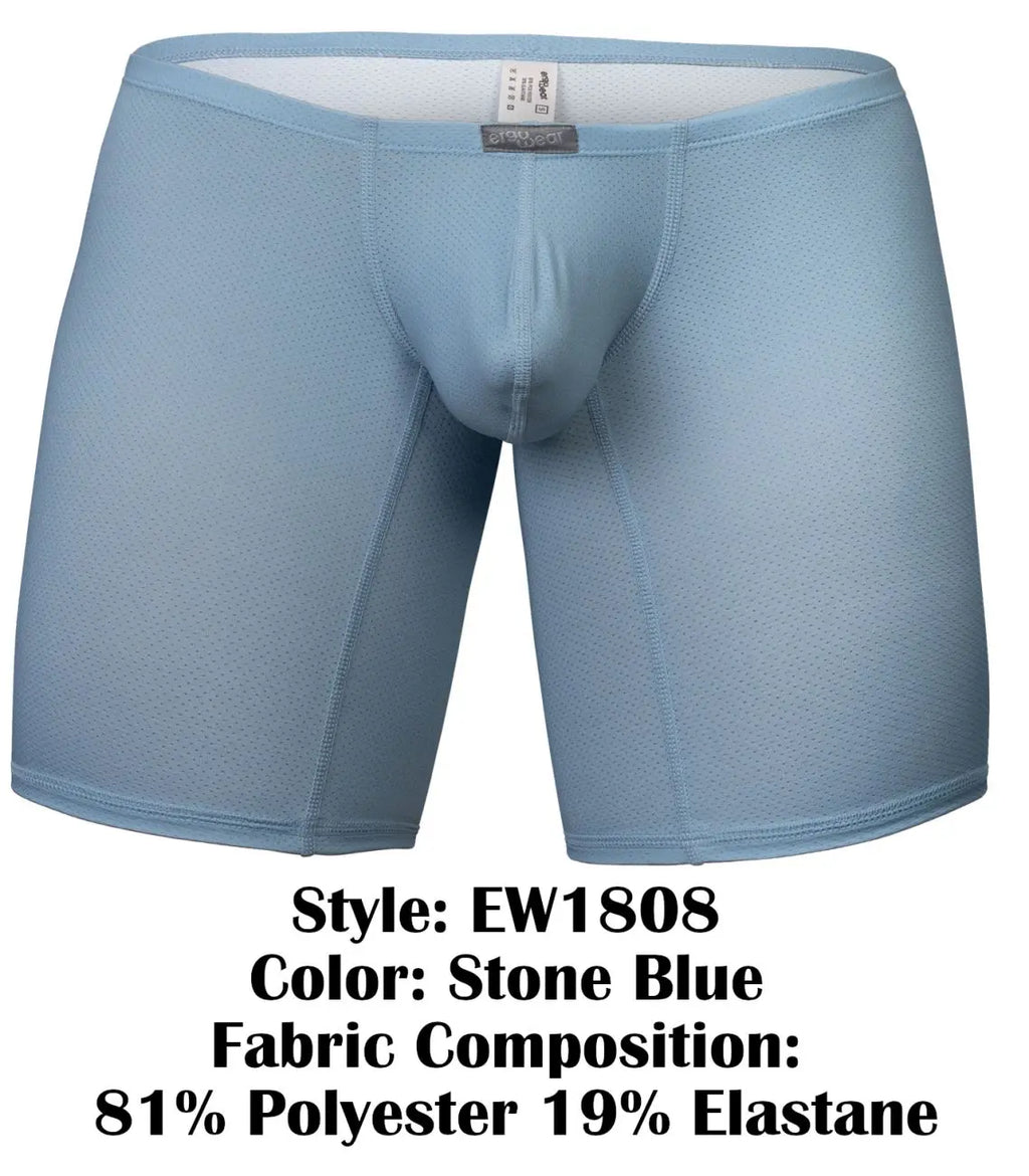 ErgoWear メンズアンダーウェア EW1808 X4D SE ボクサーブリーフ ストーンブルー