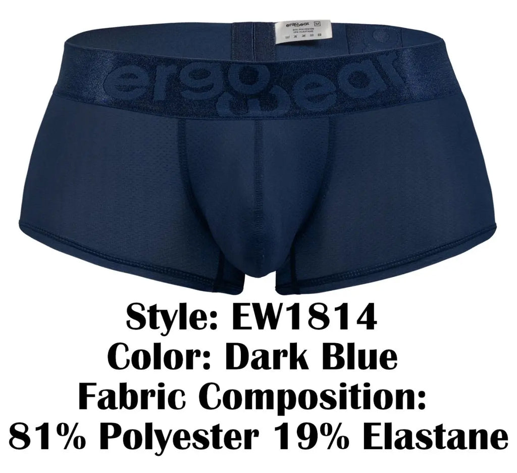 ErgoWear メンズ下着 EW1814 MAX BOLD SE トランクス ダークブルー