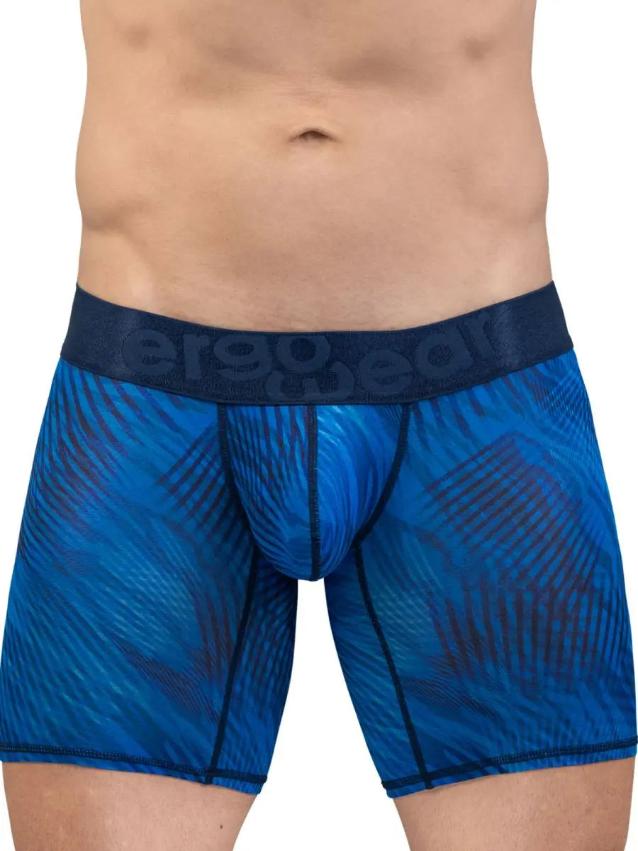 ErgoWear 남성용 언더웨어 EW1819 MAX BOLD SE 복서 브리프 미드 블루