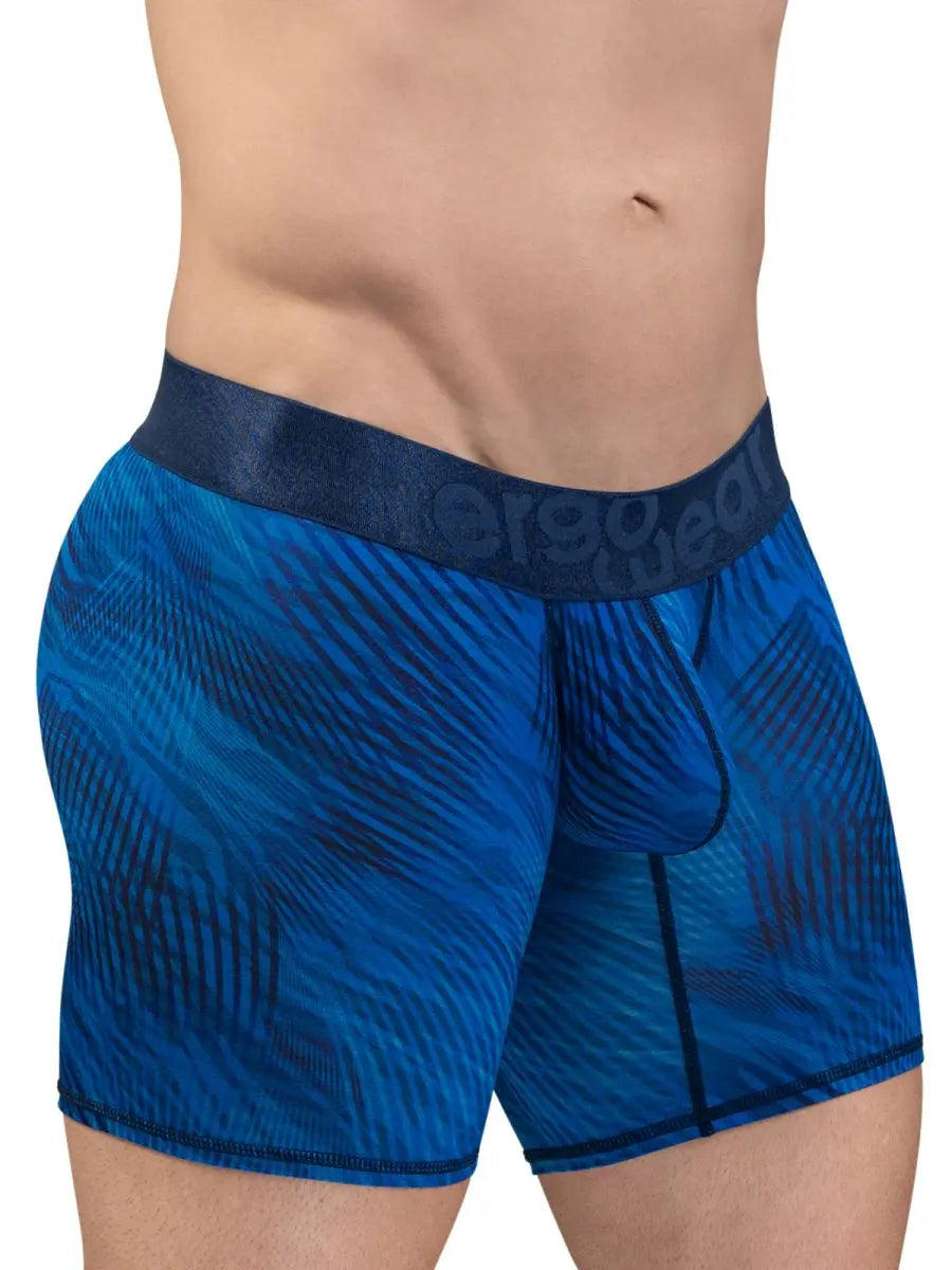 ErgoWear 남성용 언더웨어 EW1819 MAX BOLD SE 복서 브리프 미드 블루