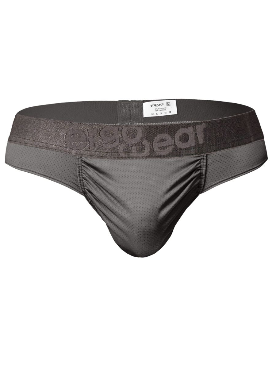 ErgoWear EW1841 Men's Underwear FEEL SE Sleek Ergonomic Thong Color Dark Gray