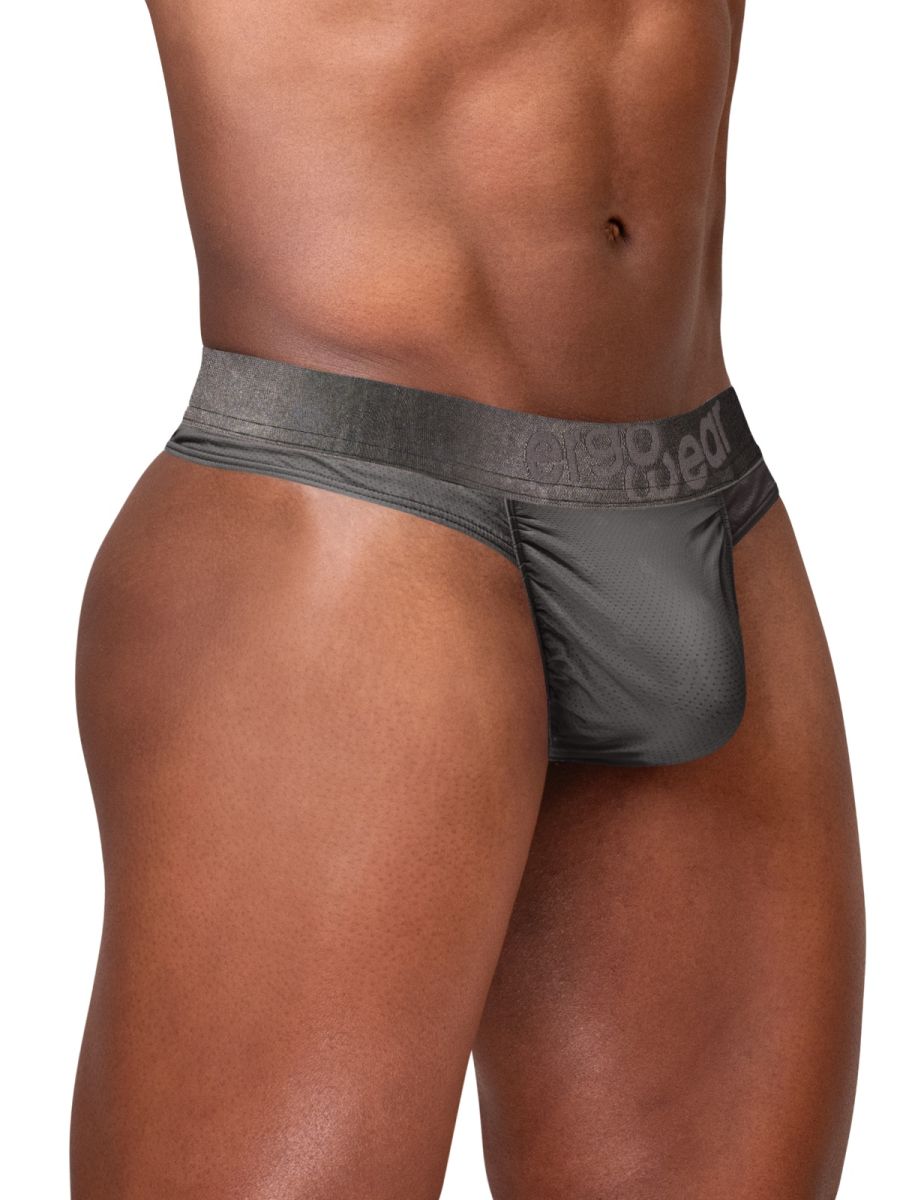 ErgoWear EW1841 Men's Underwear FEEL SE Sleek Ergonomic Thong Color Dark Gray